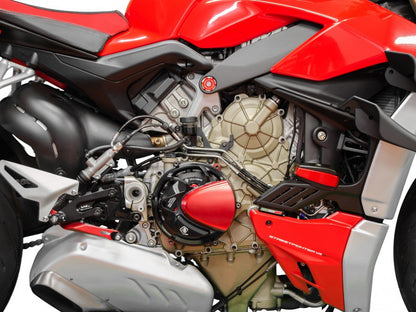 CC10 - DUCABIKE Ducati Panigale V4R Clear Clutch Cover – Accessories in the Motoraider Motorcycle Aftermarket Accessories and Parts Online Shop