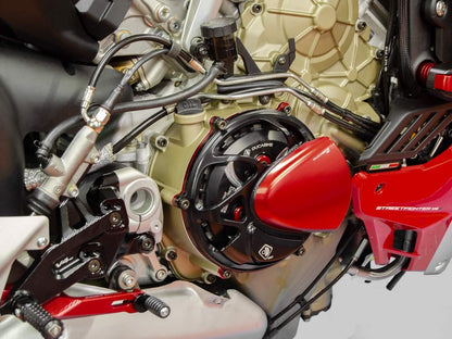 CC10 - DUCABIKE Ducati Panigale V4R Clear Clutch Cover – Accessories in the Motoraider Motorcycle Aftermarket Accessories and Parts Online Shop