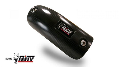 MIVV A.017 Aprilia Tuareg 660 (2022+) Slip-on Exhaust "Speed Edge" (black; approved) – Accessories in the 2WheelsHero Motorcycle Aftermarket Accessories and Parts Online Shop