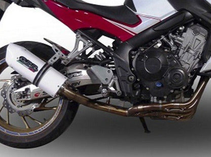 GPR Honda CBR650F Full Exhaust System "Albus Ceramic" (EU homologated) – Accessories in the 2WheelsHero Motorcycle Aftermarket Accessories and Parts Online Shop