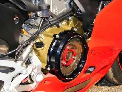 CC119901 - DUCABIKE Ducati Panigale / Streetfighter V2 Clear Clutch Cover – Accessories in the Motoraider Motorcycle Aftermarket Accessories and Parts Online Shop