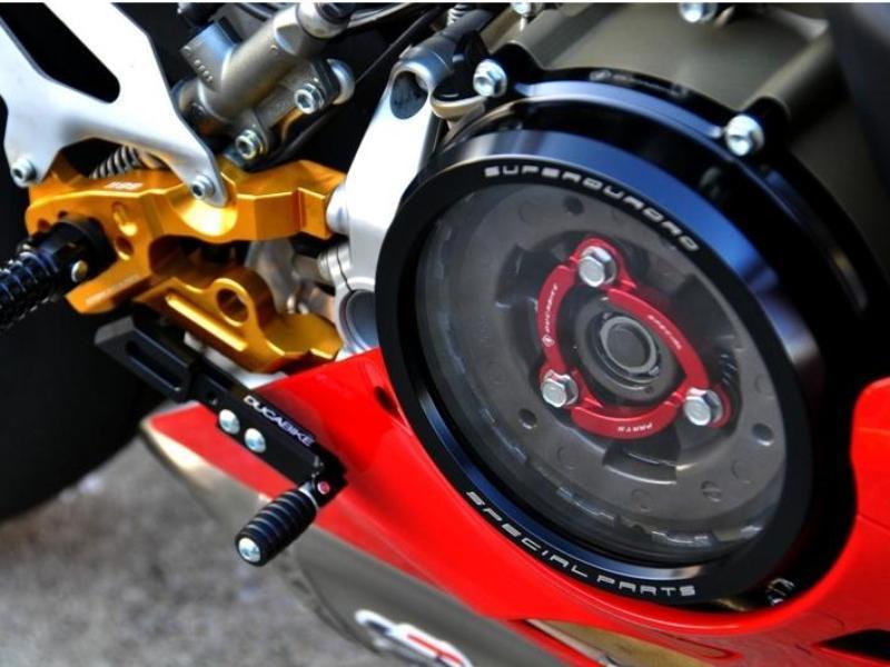 CC119901 - DUCABIKE Ducati Panigale / Streetfighter V2 Clear Clutch Cover – Accessories in the Motoraider Motorcycle Aftermarket Accessories and Parts Online Shop