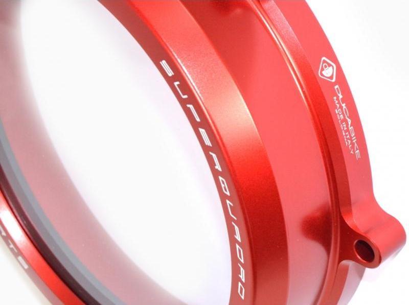 CC119901 - DUCABIKE Ducati Panigale / Streetfighter V2 Clear Clutch Cover – Accessories in the Motoraider Motorcycle Aftermarket Accessories and Parts Online Shop