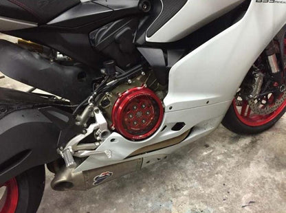 CC119901 - DUCABIKE Ducati Panigale / Streetfighter V2 Clear Clutch Cover – Accessories in the Motoraider Motorcycle Aftermarket Accessories and Parts Online Shop