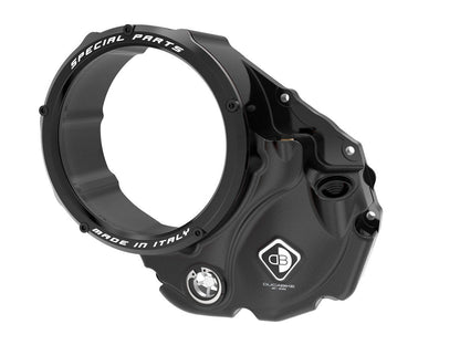 CCDV04 - DUCABIKE Ducati Oil Bath Clear Clutch Cover – Accessories in the Motoraider Motorcycle Aftermarket Accessories and Parts Online Shop