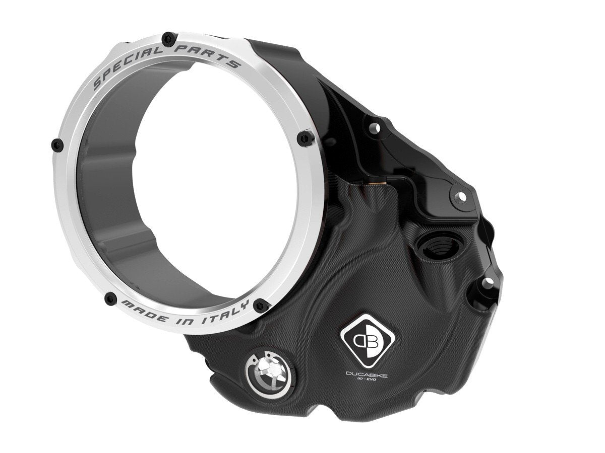 CCDV04 - DUCABIKE Ducati Oil Bath Clear Clutch Cover – Accessories in the Motoraider Motorcycle Aftermarket Accessories and Parts Online Shop