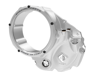 CCDV06 - DUCABIKE Ducati Oil Bath Clear Clutch Cover "3D Evo" – Accessories in the Motoraider Motorcycle Aftermarket Accessories and Parts Online Shop