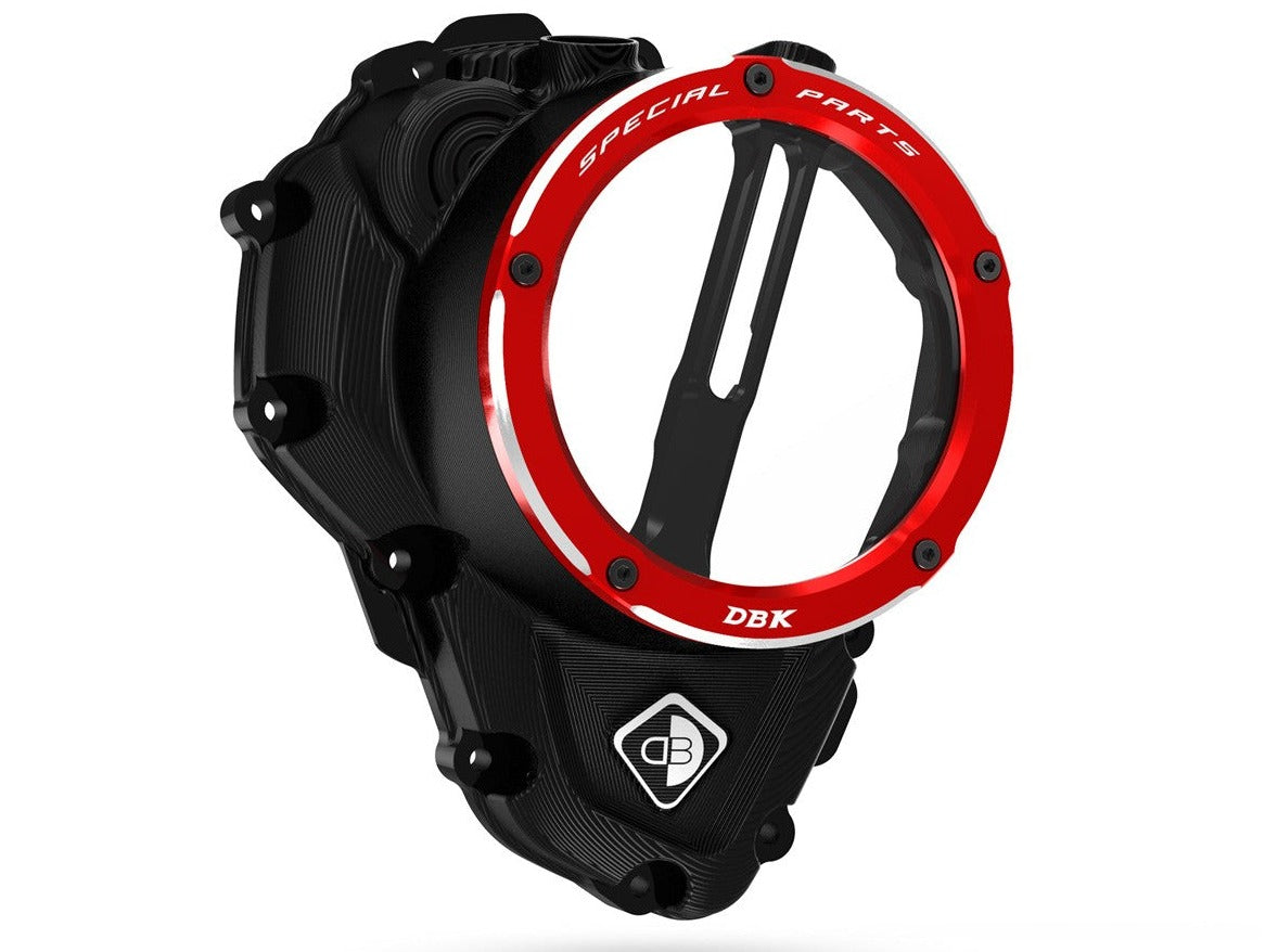 CCDV11 - DBK Triumph Clear Clutch Cover Oil Bath 3D-EVO – Accessories in the Motoraider Motorcycle Aftermarket Accessories and Parts Online Shop