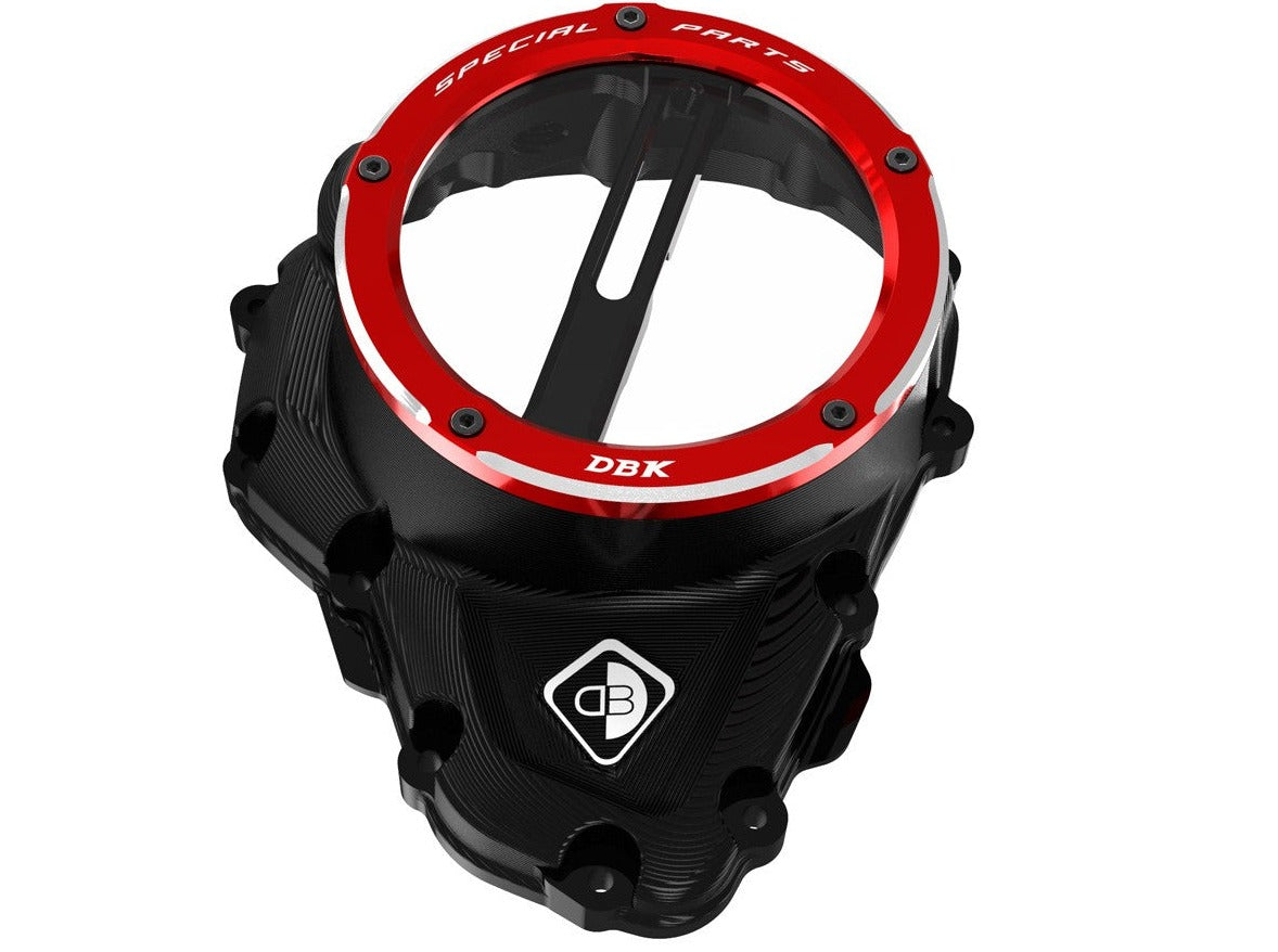 CCDV11 - DBK Triumph Clear Clutch Cover Oil Bath 3D-EVO – Accessories in the Motoraider Motorcycle Aftermarket Accessories and Parts Online Shop