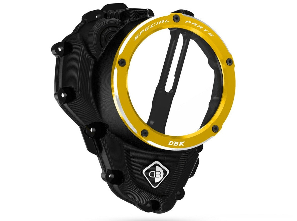 CCDV11 - DBK Triumph Clear Clutch Cover Oil Bath 3D-EVO – Accessories in the Motoraider Motorcycle Aftermarket Accessories and Parts Online Shop
