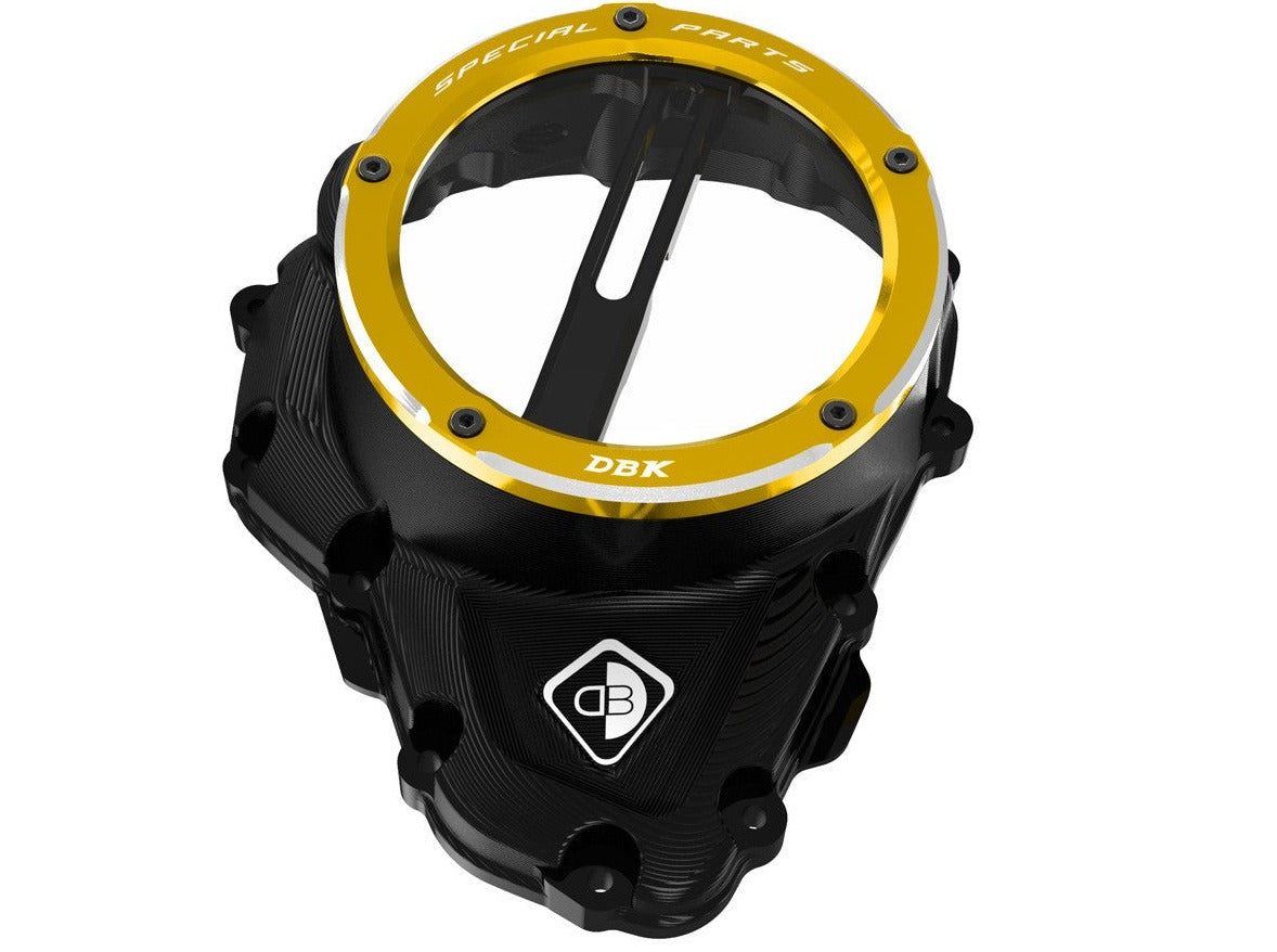 CCDV11 - DBK Triumph Clear Clutch Cover Oil Bath 3D-EVO – Accessories in the Motoraider Motorcycle Aftermarket Accessories and Parts Online Shop