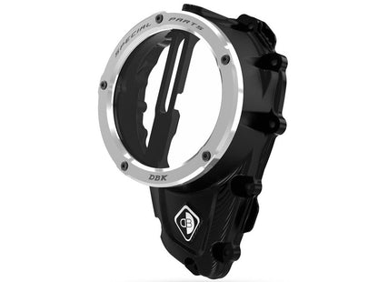 CCDV11 - DBK Triumph Clear Clutch Cover Oil Bath 3D-EVO – Accessories in the Motoraider Motorcycle Aftermarket Accessories and Parts Online Shop
