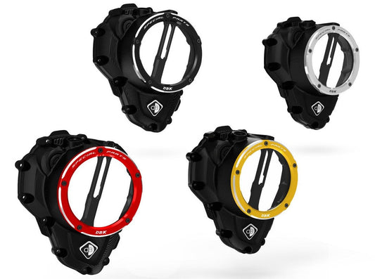 CCDV11 - DBK Triumph Clear Clutch Cover Oil Bath 3D-EVO – Accessories in the Motoraider Motorcycle Aftermarket Accessories and Parts Online Shop