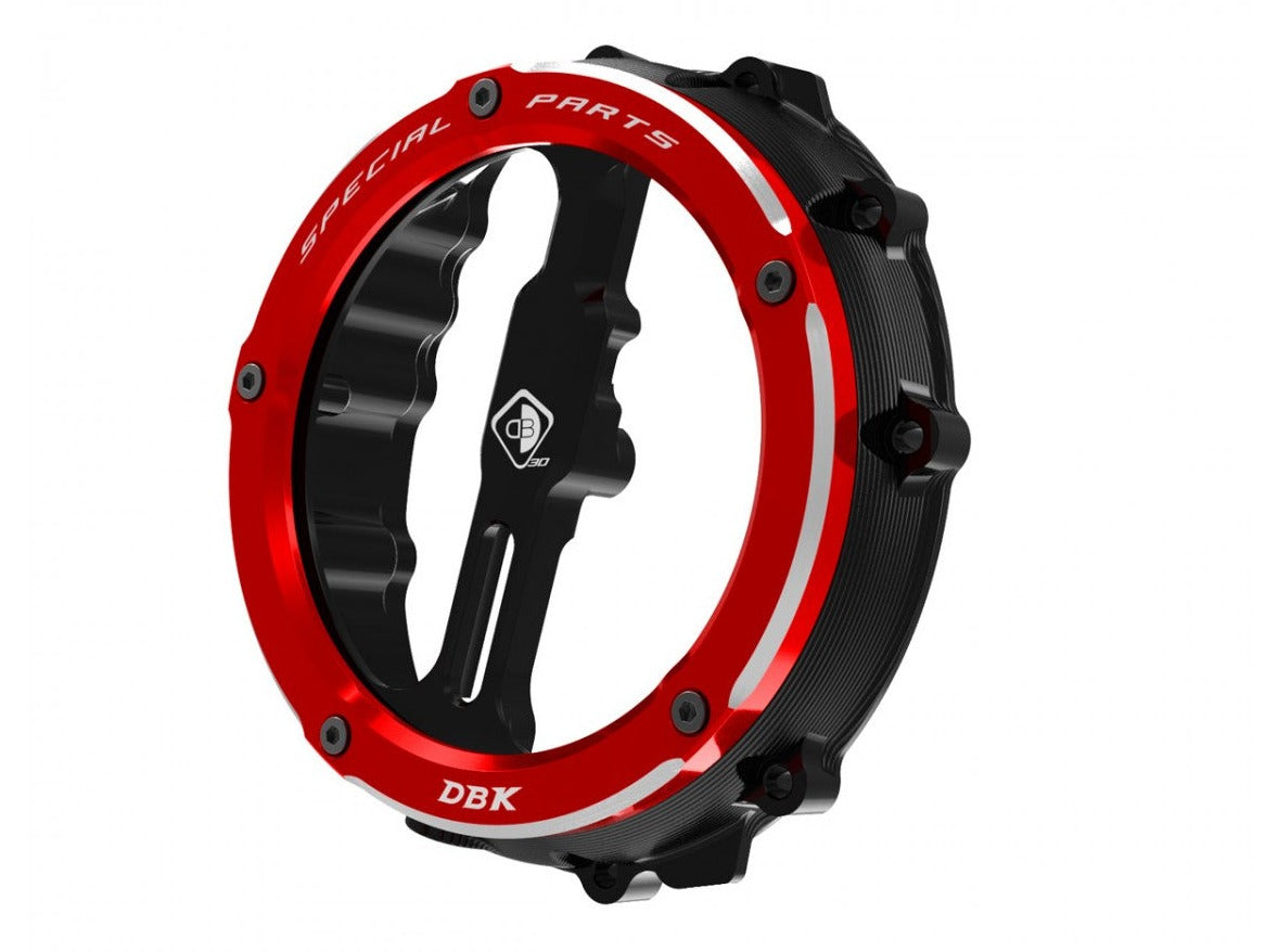 CCDV12 - DBK BMW M series / S series (2019+) Oil Bath Clear Clutch Cover "3D-EVO" – Accessories in the Motoraider Motorcycle Aftermarket Accessories and Parts Online Shop