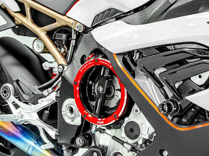 CCDV12 - DBK BMW M series / S series (2019+) Oil Bath Clear Clutch Cover "3D-EVO" – Accessories in the Motoraider Motorcycle Aftermarket Accessories and Parts Online Shop