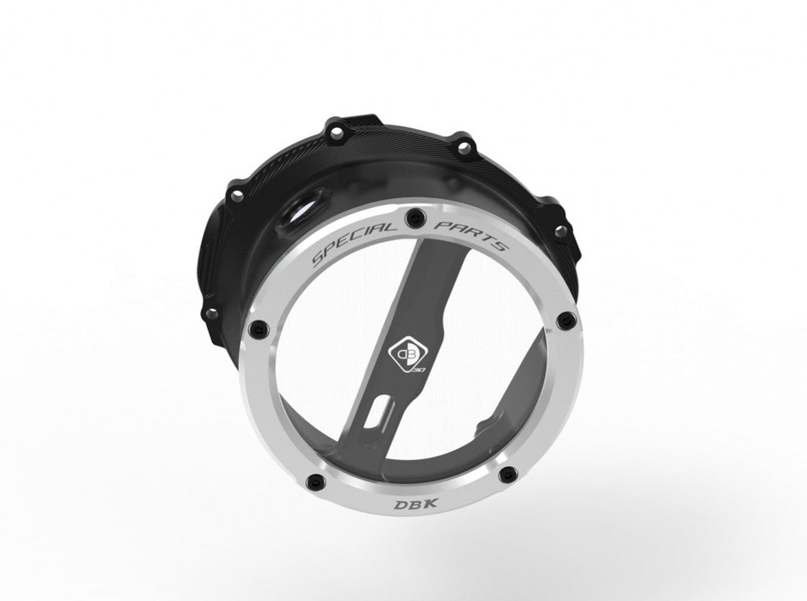 CCDV13 - DBK Triumph Street Triple 765 (2017+) Clear Clutch Cover Oil Bath 3D-EVO – Accessories in the Motoraider Motorcycle Aftermarket Accessories and Parts Online Shop