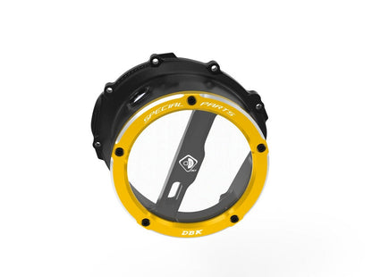 CCDV13 - DBK Triumph Street Triple 765 (2017+) Clear Clutch Cover Oil Bath 3D-EVO – Accessories in the Motoraider Motorcycle Aftermarket Accessories and Parts Online Shop