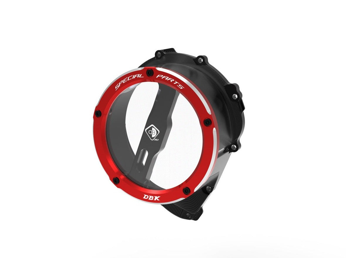 CCDV13 - DBK Triumph Street Triple 765 (2017+) Clear Clutch Cover Oil Bath 3D-EVO – Accessories in the Motoraider Motorcycle Aftermarket Accessories and Parts Online Shop