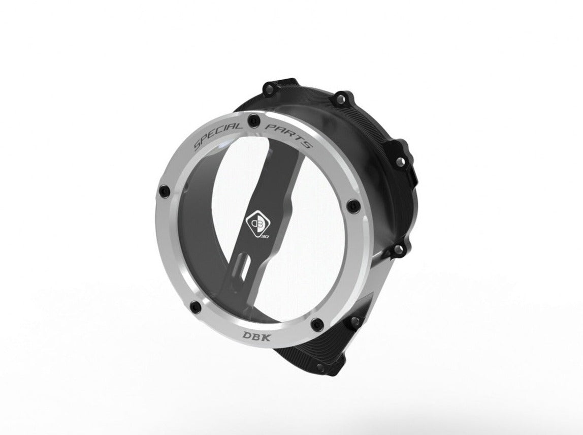 CCDV13 - DBK Triumph Street Triple 765 (2017+) Clear Clutch Cover Oil Bath 3D-EVO – Accessories in the Motoraider Motorcycle Aftermarket Accessories and Parts Online Shop
