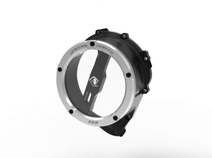 CCDV13 - DBK Triumph Street Triple 765 (2017+) Clear Clutch Cover Oil Bath 3D-EVO – Accessories in the Motoraider Motorcycle Aftermarket Accessories and Parts Online Shop