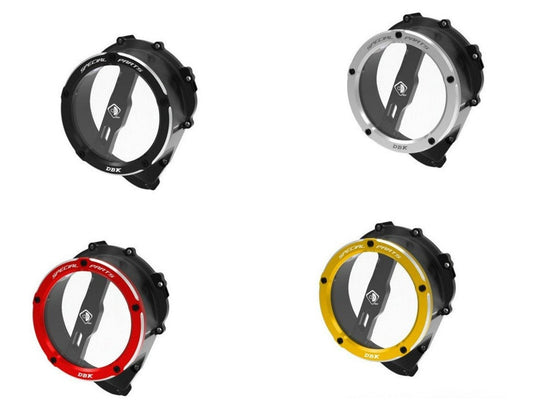 CCDV13 - DBK Triumph Street Triple 765 (2017+) Clear Clutch Cover Oil Bath 3D-EVO – Accessories in the Motoraider Motorcycle Aftermarket Accessories and Parts Online Shop