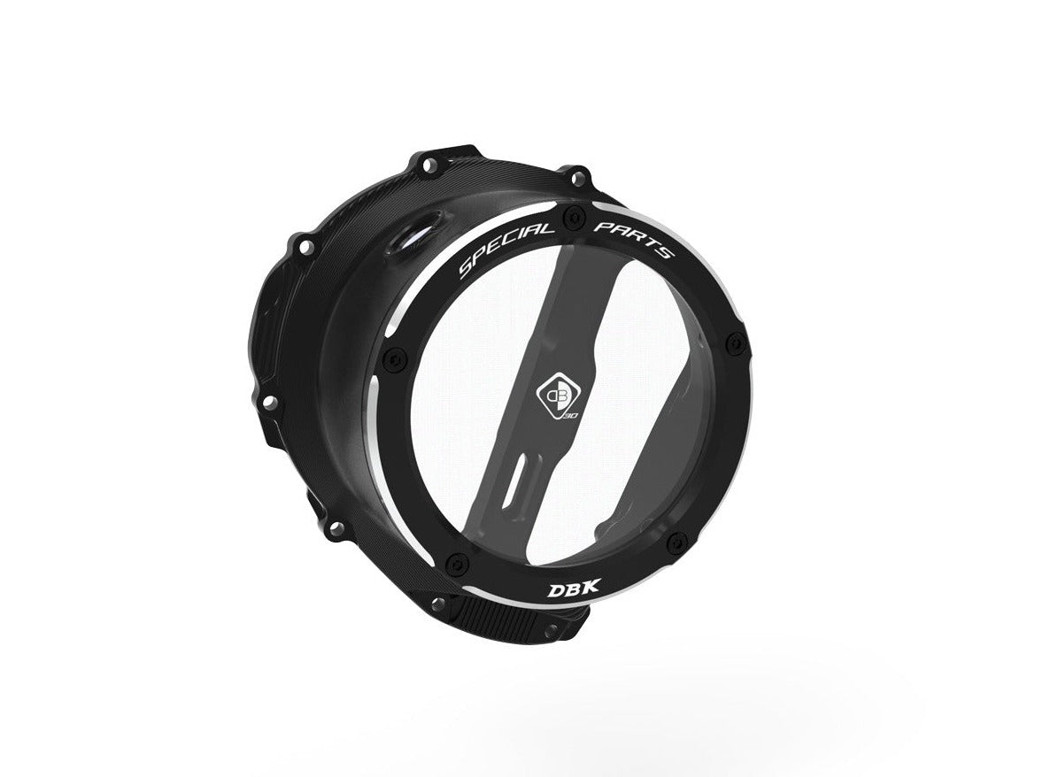 CCDV13 - DBK Triumph Street Triple 765 (2017+) Clear Clutch Cover Oil Bath 3D-EVO – Accessories in the Motoraider Motorcycle Aftermarket Accessories and Parts Online Shop