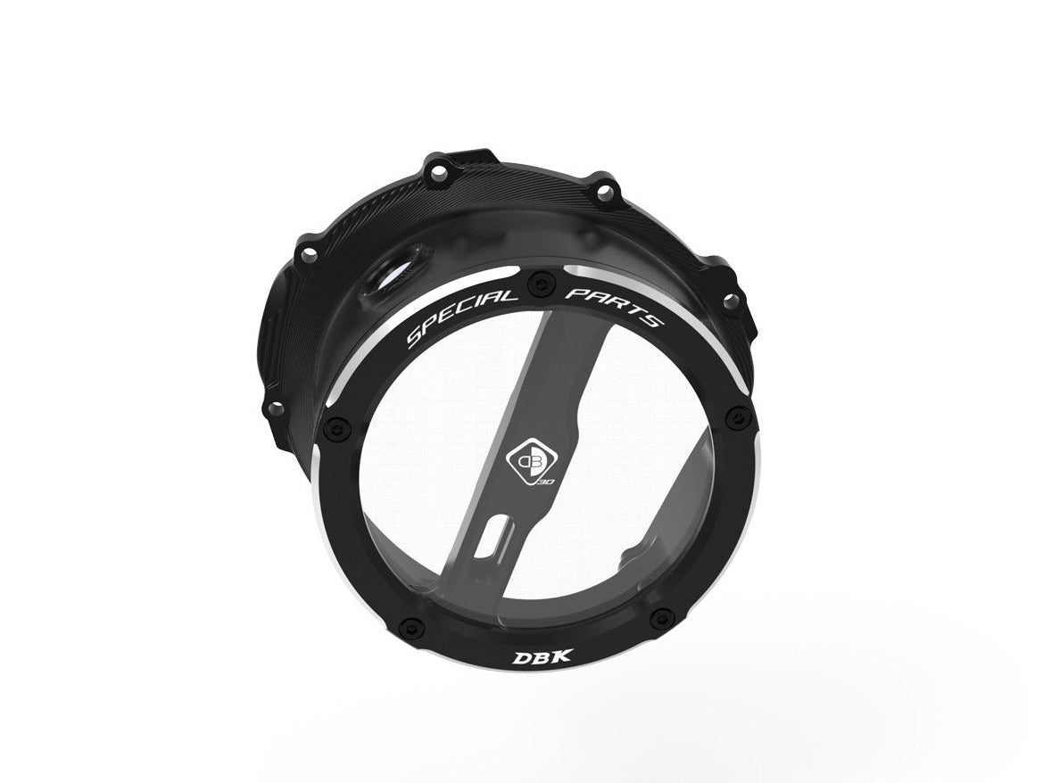 CCDV13 - DBK Triumph Street Triple 765 (2017+) Clear Clutch Cover Oil Bath 3D-EVO – Accessories in the Motoraider Motorcycle Aftermarket Accessories and Parts Online Shop
