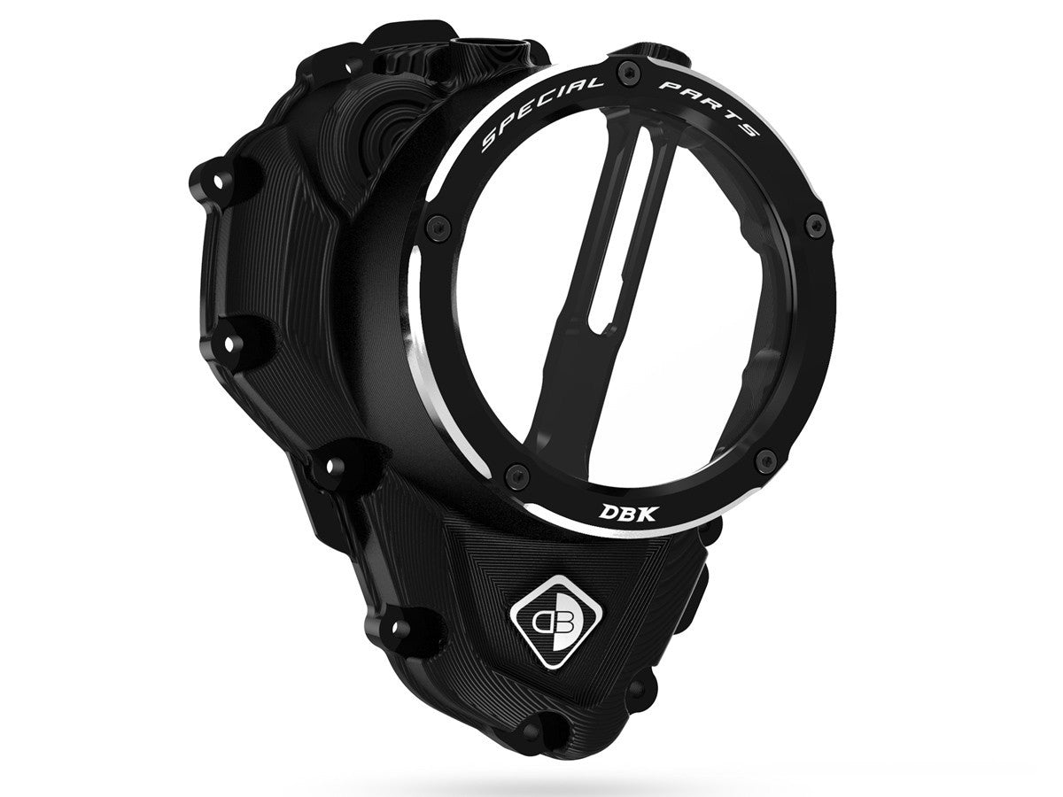 DBK DUCABIKE CCDV16 Triumph Clear Clutch Cover Oil Bath "3D EVO LED" – Accessories in the Motoraider Motorcycle Aftermarket Accessories and Parts Online Shop