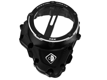 DBK DUCABIKE CCDV16 Triumph Clear Clutch Cover Oil Bath "3D EVO LED" – Accessories in the Motoraider Motorcycle Aftermarket Accessories and Parts Online Shop