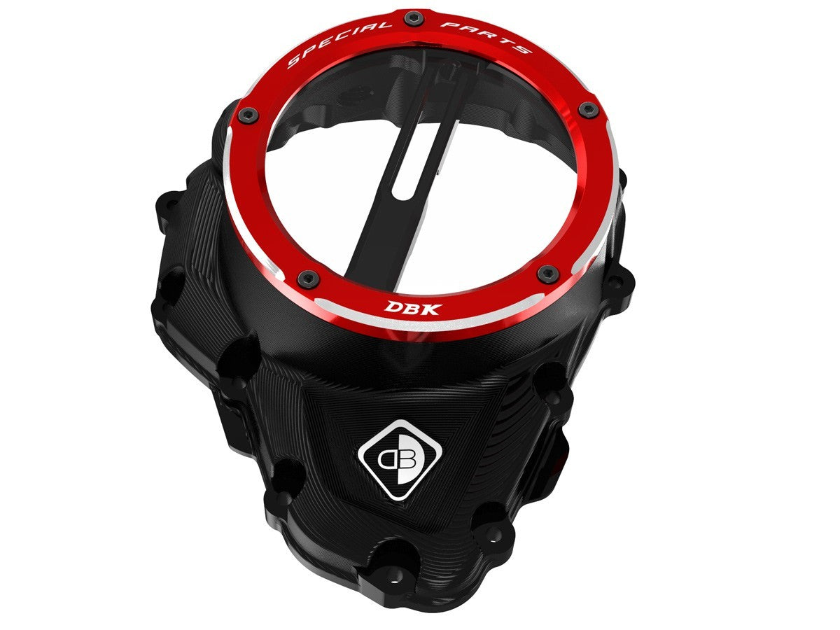 DBK DUCABIKE CCDV16 Triumph Clear Clutch Cover Oil Bath "3D EVO LED" – Accessories in the Motoraider Motorcycle Aftermarket Accessories and Parts Online Shop
