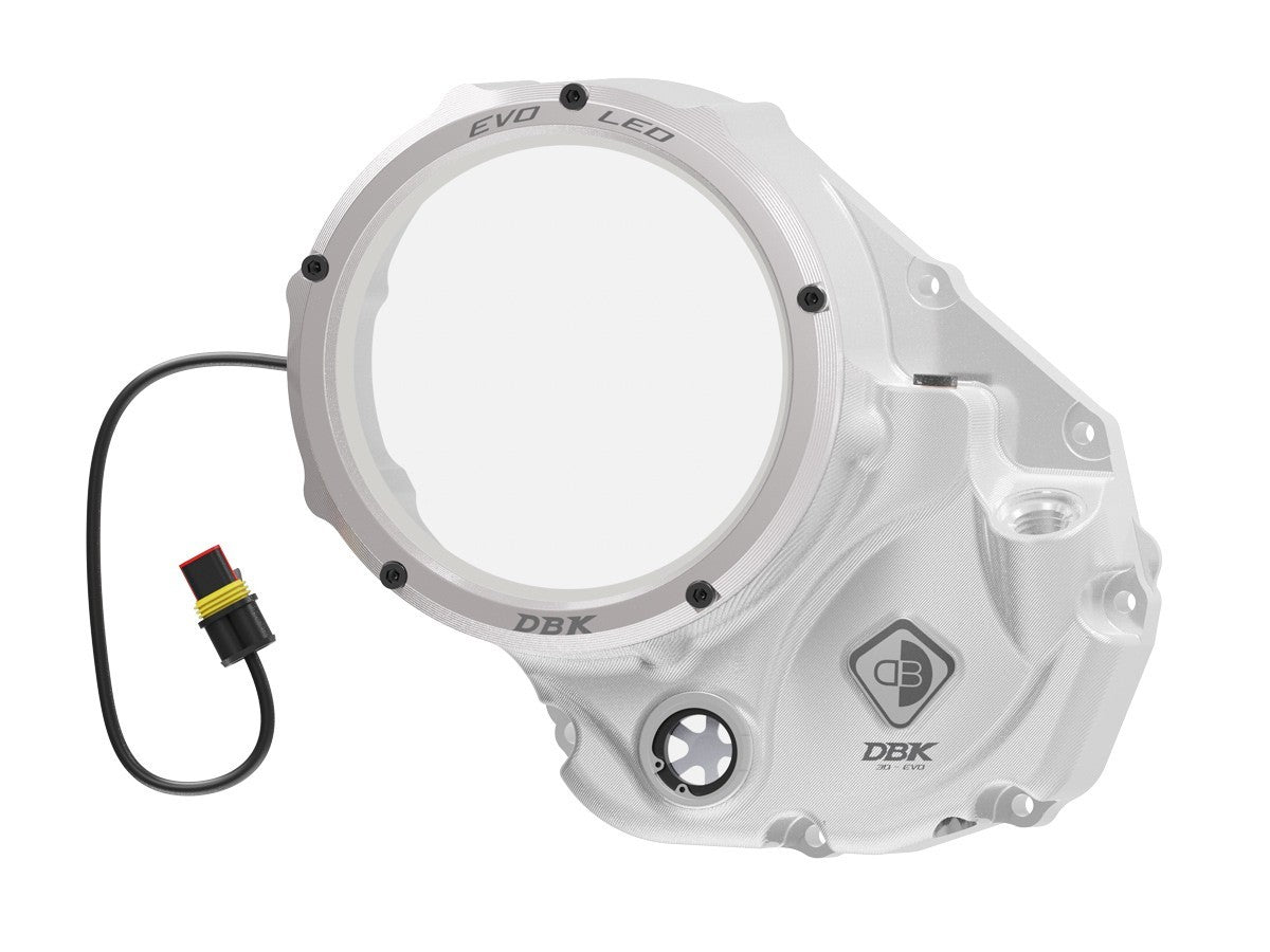 DBK DUCABIKE CCDVL10 Ducati Clear Clutch Cover "Evo LED"