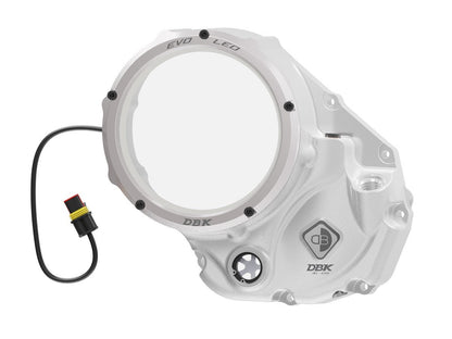 DBK DUCABIKE CCDVL10 Ducati Clear Clutch Cover "Evo LED"