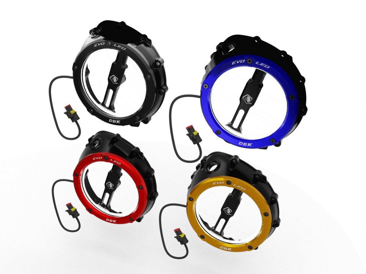 DBK DUCABIKE CCDVL12 BMW (2019+) Clear Clutch Cover "EVO LED" – Accessories in the Motoraider Motorcycle Aftermarket Accessories and Parts Online Shop