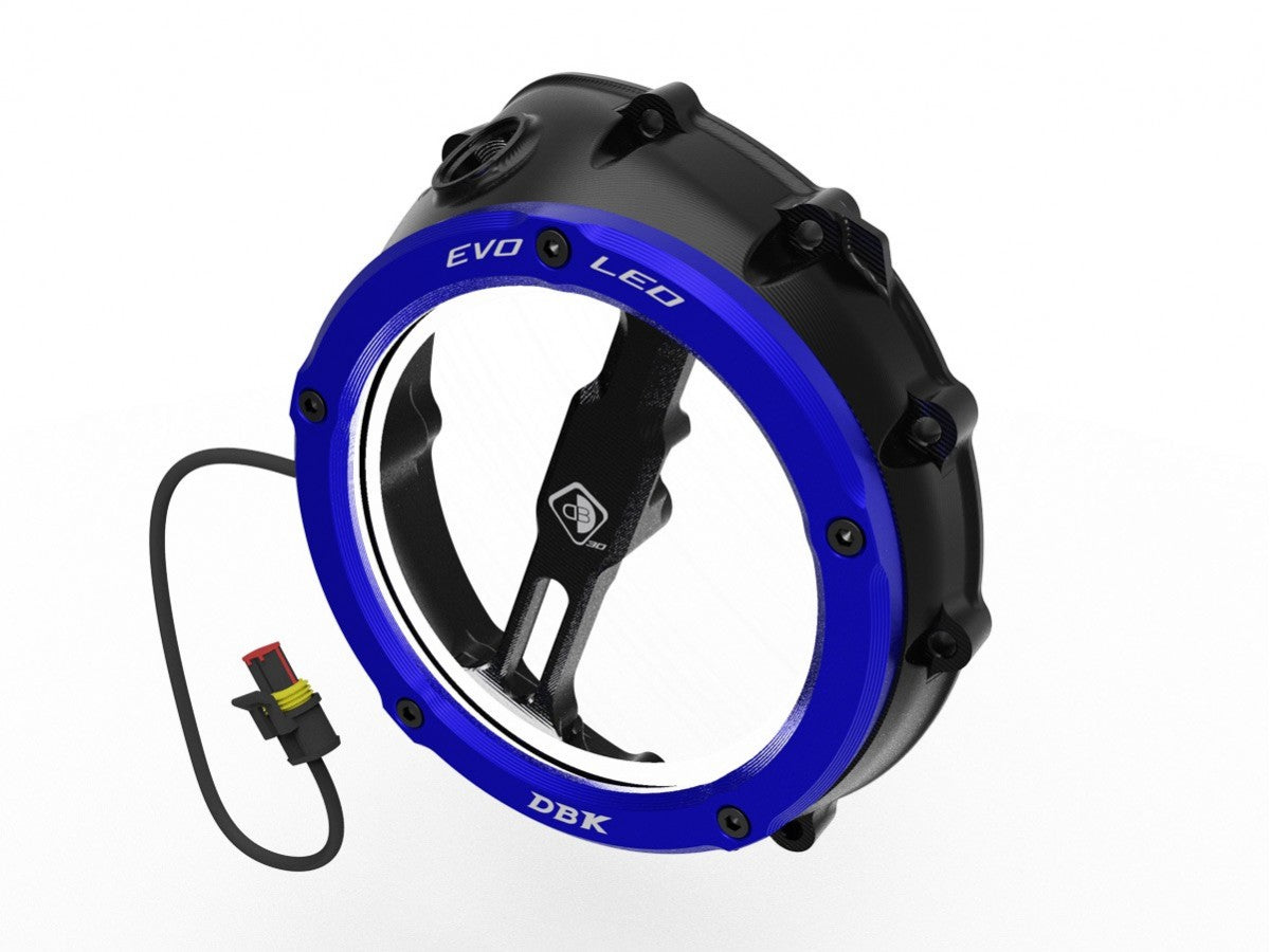DBK DUCABIKE CCDVL12 BMW (2019+) Clear Clutch Cover "EVO LED" – Accessories in the Motoraider Motorcycle Aftermarket Accessories and Parts Online Shop