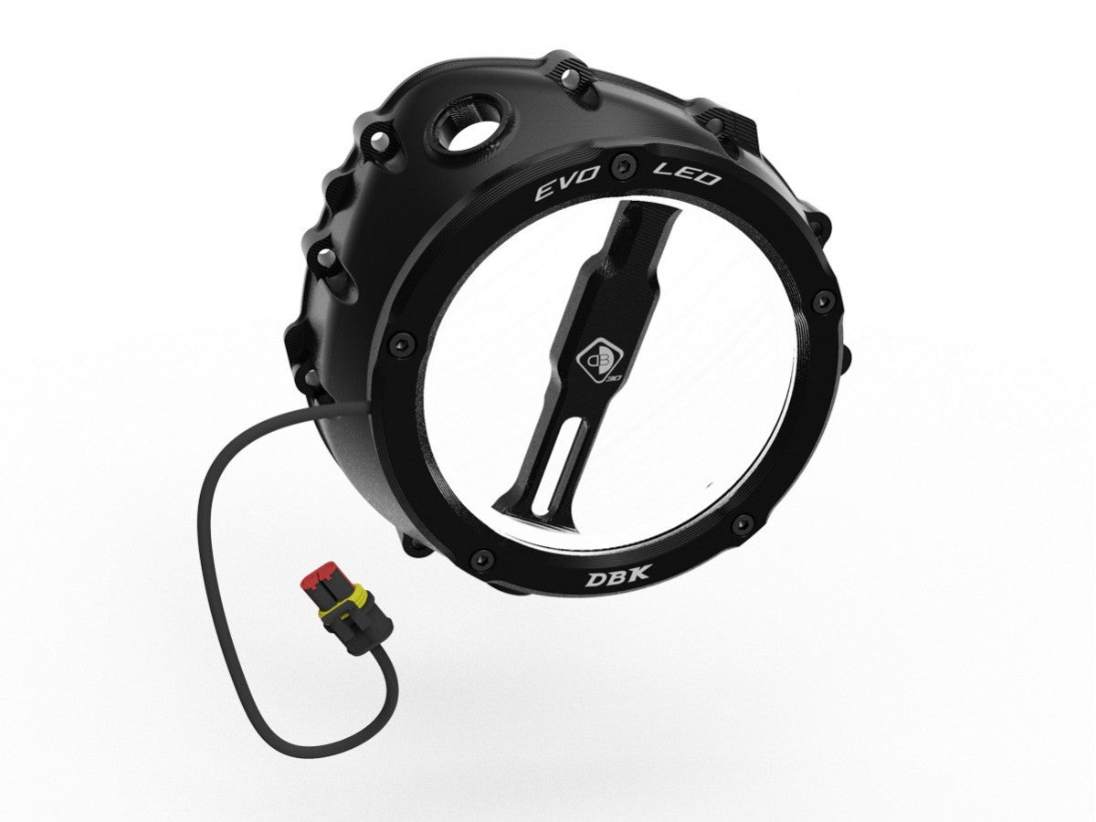 DBK DUCABIKE CCDVL12 BMW (2019+) Clear Clutch Cover "EVO LED" – Accessories in the Motoraider Motorcycle Aftermarket Accessories and Parts Online Shop