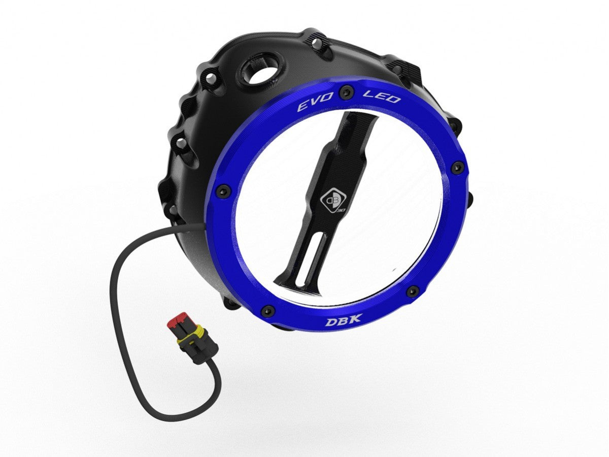 DBK DUCABIKE CCDVL12 BMW (2019+) Clear Clutch Cover "EVO LED" – Accessories in the Motoraider Motorcycle Aftermarket Accessories and Parts Online Shop
