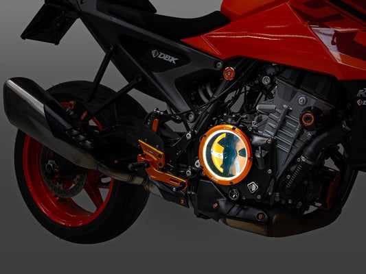DBK DUCABIKE CCDVL14 KTM 990 Duke (2024+) Clear Clutch Cover "EVO LED" – Accessories in the Motoraider Motorcycle Aftermarket Accessories and Parts Online Shop