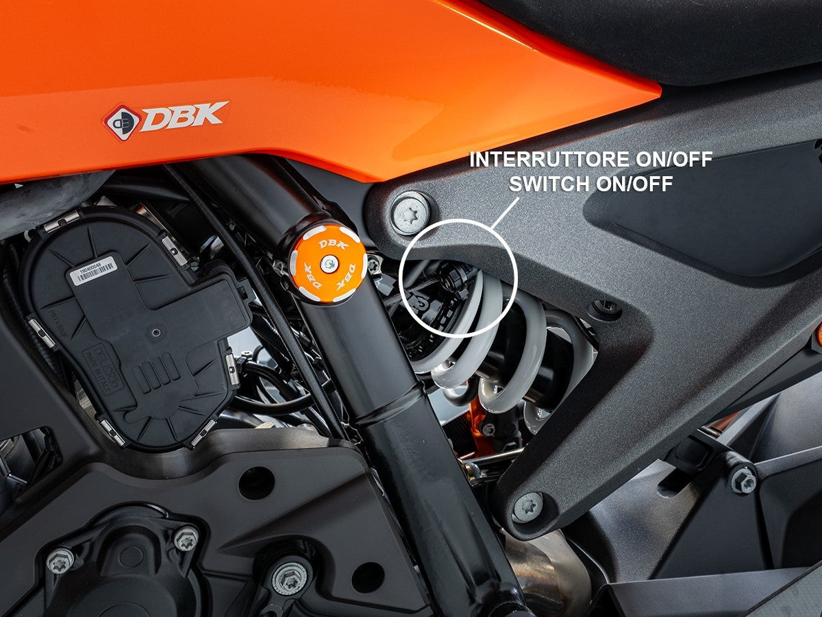 DBK DUCABIKE CCDVL14 KTM 990 Duke (2024+) Clear Clutch Cover "EVO LED" – Accessories in the Motoraider Motorcycle Aftermarket Accessories and Parts Online Shop