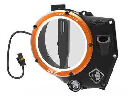DBK DUCABIKE CCDVL14 KTM 990 Duke (2024+) Clear Clutch Cover "EVO LED" – Accessories in the Motoraider Motorcycle Aftermarket Accessories and Parts Online Shop