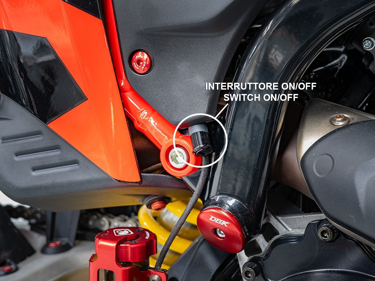 DBK DUCABIKE CCDVL15 Ducati Hypermotard 698 Mono (2024+ ) Clear Clutch Cover "3D Evo LED" – Accessories in the Motoraider Motorcycle Aftermarket Accessories and Parts Online Shop