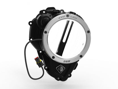 DBK DUCABIKE CCDVL16 Triumph Clear Clutch Cover "3D EVO LED" – Accessories in the Motoraider Motorcycle Aftermarket Accessories and Parts Online Shop
