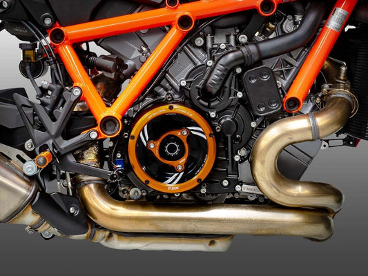 DBK DUCABIKE CCKTM01 KTM Super Duke (2016+) Clear Clutch Cover – Accessories in the Motoraider Motorcycle Aftermarket Accessories and Parts Online Shop