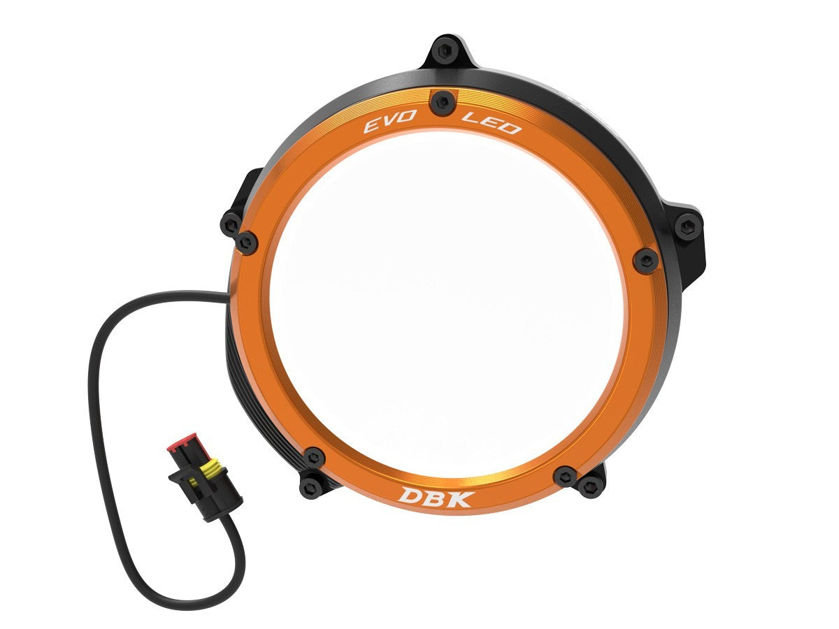 DBK DUCABIKE CCKTML01 KTM Super Duke (2016+) Clear Clutch Cover "Evo LED" – Accessories in the Motoraider Motorcycle Aftermarket Accessories and Parts Online Shop