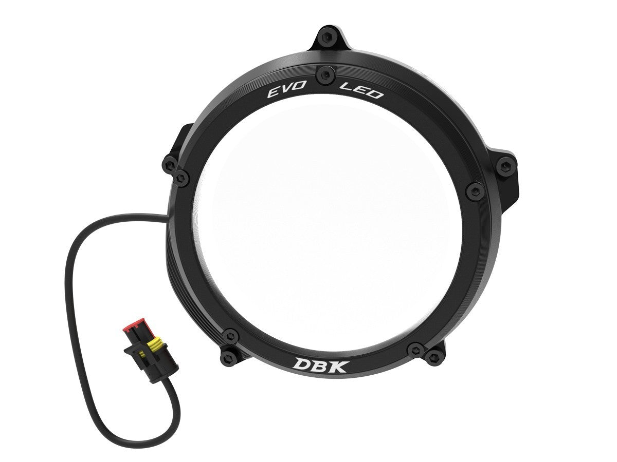 DBK DUCABIKE CCKTML01 KTM Super Duke (2016+) Clear Clutch Cover "Evo LED" – Accessories in the Motoraider Motorcycle Aftermarket Accessories and Parts Online Shop