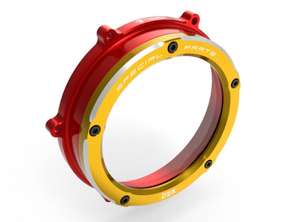 CCV401 - DUCABIKE Ducati V4 (2018+) Clear Clutch Cover – Accessories in the Motoraider Motorcycle Aftermarket Accessories and Parts Online Shop
