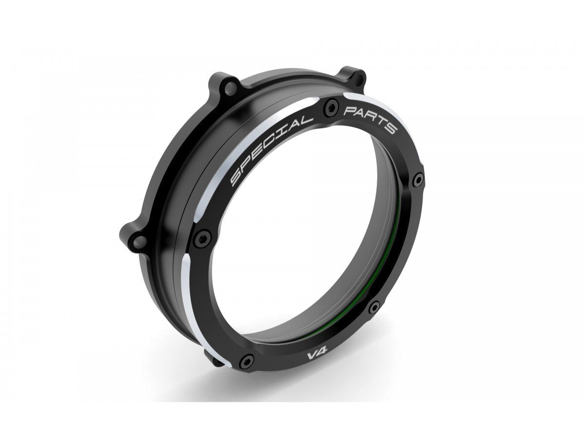 CCV401 - DUCABIKE Ducati V4 (2018+) Clear Clutch Cover – Accessories in the Motoraider Motorcycle Aftermarket Accessories and Parts Online Shop