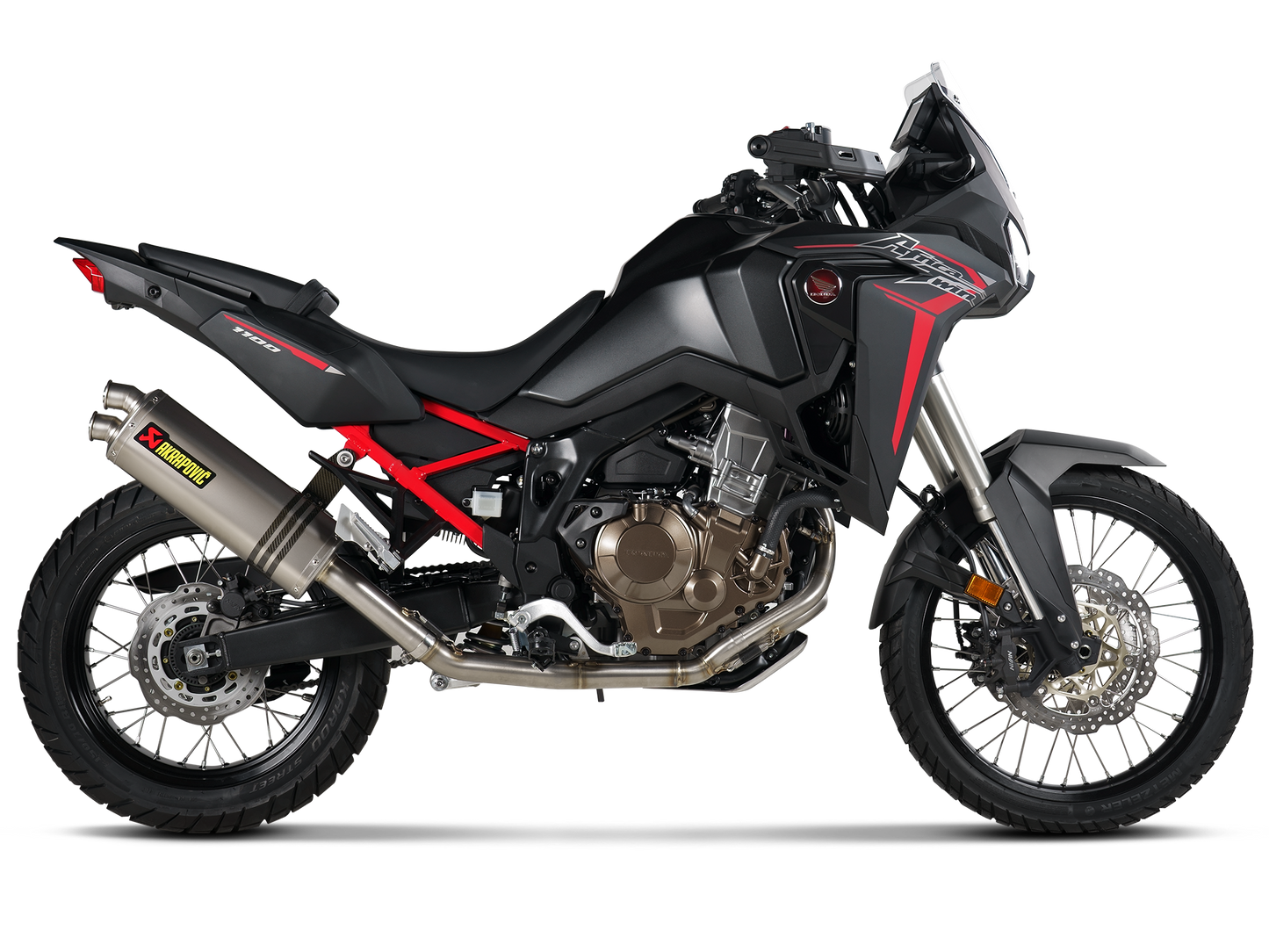 AKRAPOVIC S-H11R3-WT Honda CRF1100L Africa Twin (2025+) Exhaust System "Racing Line" (titanium) – Accessories in the 2WheelsHero Motorcycle Aftermarket Accessories and Parts Online Shop