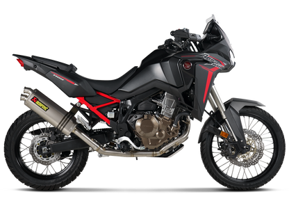 AKRAPOVIC S-H11R3-WT Honda CRF1100L Africa Twin (2025+) Exhaust System "Racing Line" (titanium) – Accessories in the 2WheelsHero Motorcycle Aftermarket Accessories and Parts Online Shop
