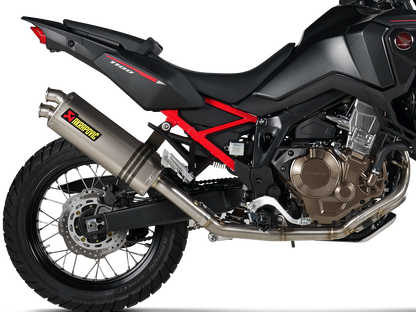 AKRAPOVIC S-H11R3-WT Honda CRF1100L Africa Twin (2025+) Exhaust System "Racing Line" (titanium) – Accessories in the 2WheelsHero Motorcycle Aftermarket Accessories and Parts Online Shop
