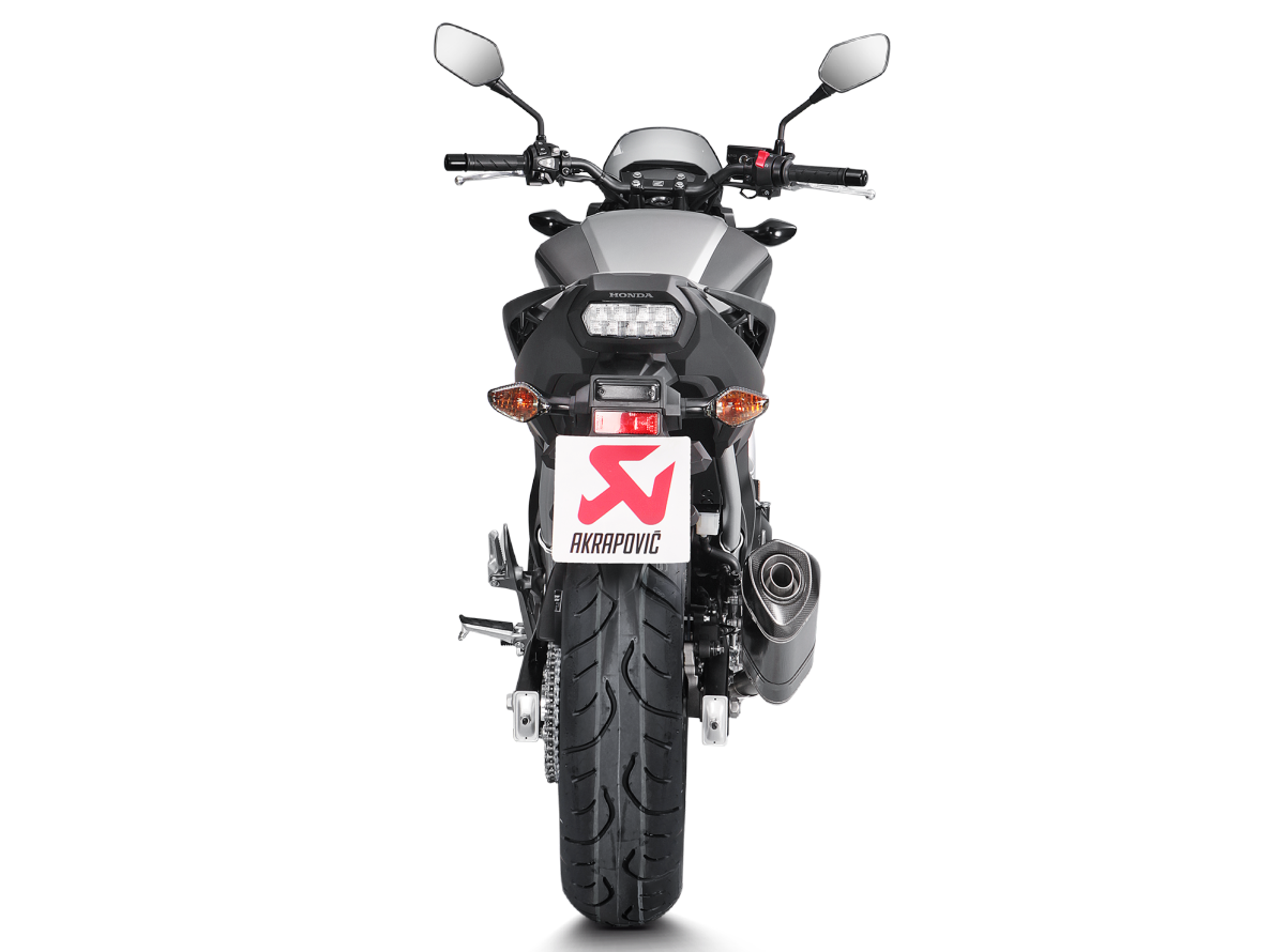 AKRAPOVIC S-H7SO2-HRC Honda NC700 / NC750 (2020+) Slip-On Exhaust (carbon) – Accessories in the 2WheelsHero Motorcycle Aftermarket Accessories and Parts Online Shop